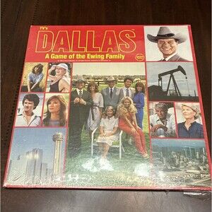 TV'S DALLAS - A Game of The Ewing Family 1980 Game Vintage. Brand New Never Used